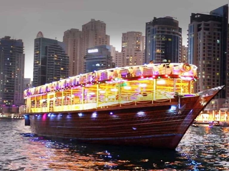 Dhow Cruise Dinner Dubai Marina