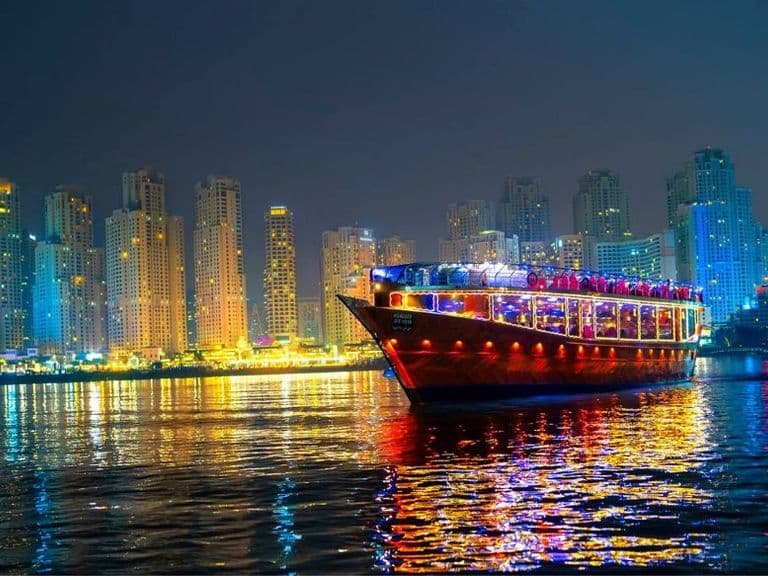 5 Star Royal Dhow Cruise Dinner Dubai Marina