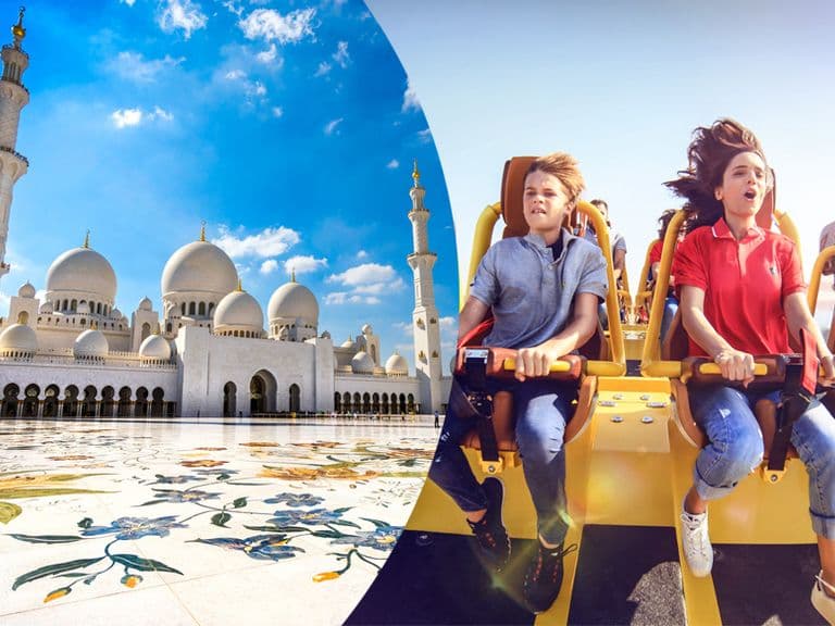 Abu Dhabi City Tour with Ferrari World Tickets
