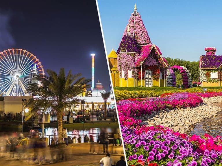 Global Village and Miracle Garden Combo
