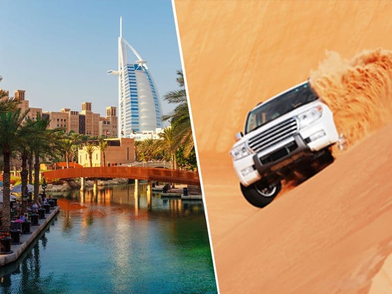 Desert Safari + Dubai City Tour Combo