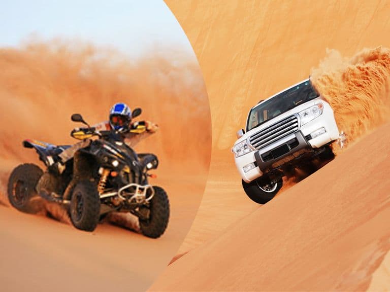 Evening Desert Safari with Quad Bike